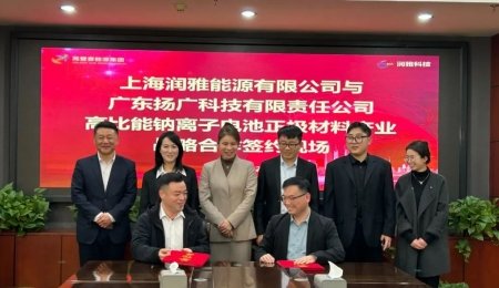 總投資10億元！年產(chǎn)6萬噸鈉電正極材料項(xiàng)目簽約