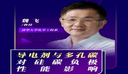 【會(huì)議報(bào)告】清華大學(xué)魏飛：導(dǎo)電劑與多孔碳對(duì)硅碳負(fù)極性能影響